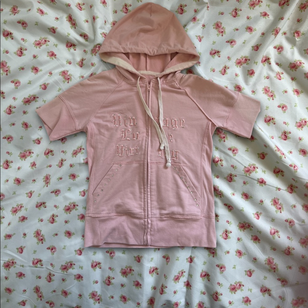 Rhinestone Pink Sweater